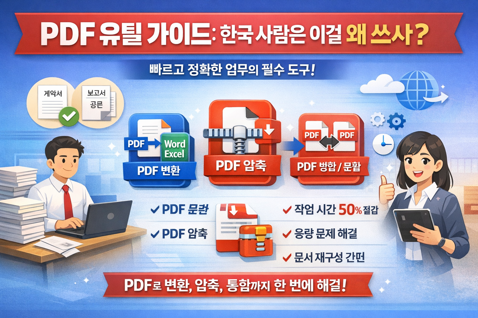 PDF 유틸 가이드: 한국 사람은 이걸 왜 쓰나